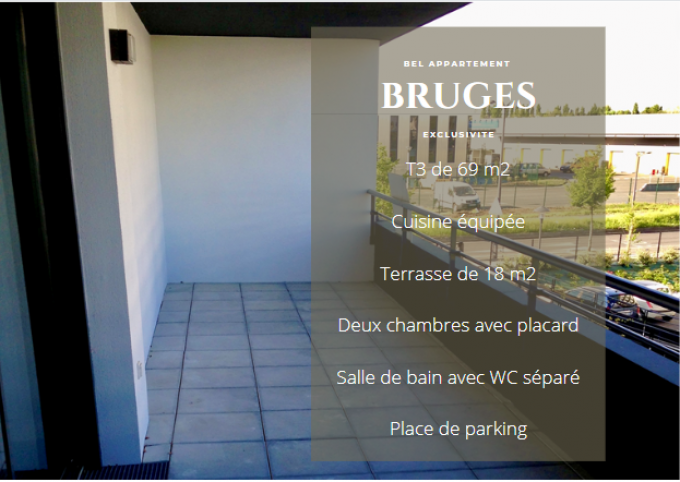 Offres de vente Appartement Bruges (33520)